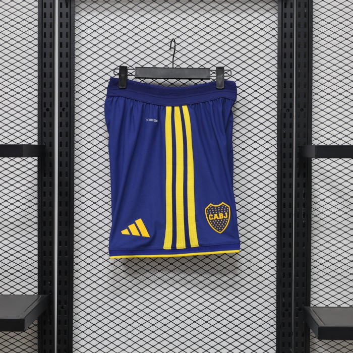 Player Version 2026-2027 Boca Juniors Home Soccer Shorts Football Shorts
