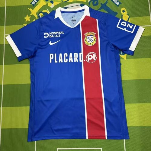 Fan Version 2026-2027 F.C. Alverca Home Soccer Jersey Football Shirt
