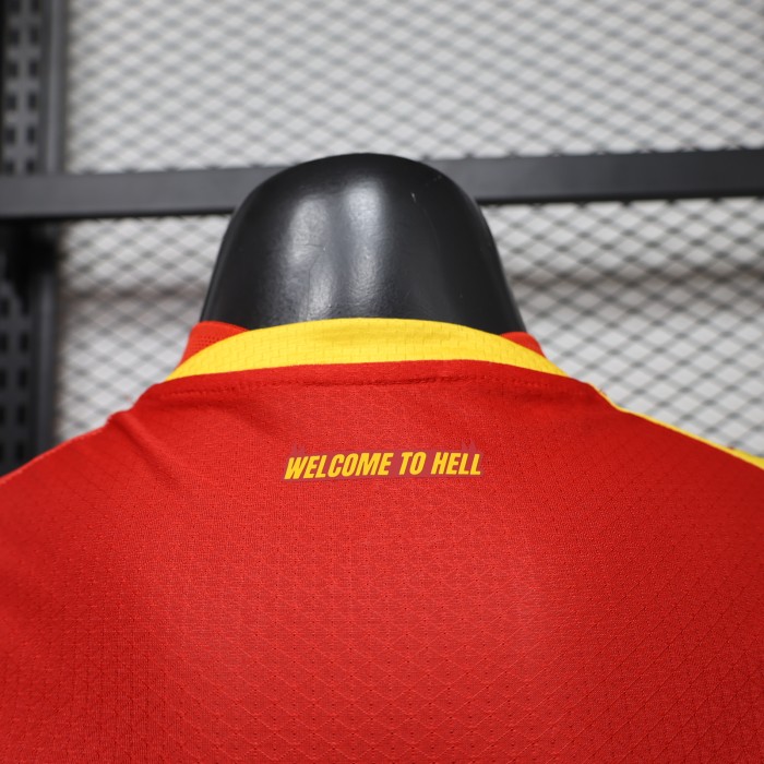 with Sponor Logo Player Version 2026-2027 Galatasaray Home Soccer Jersey Football Shirt
