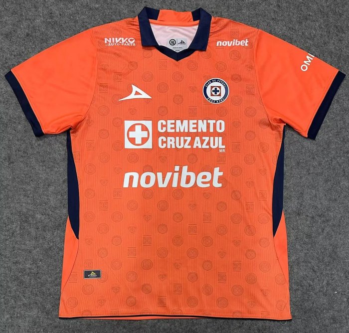 Fan Version 2026-2027 Cruz Azul Orange Goalkeeper Soccer Jersey Football Shirt