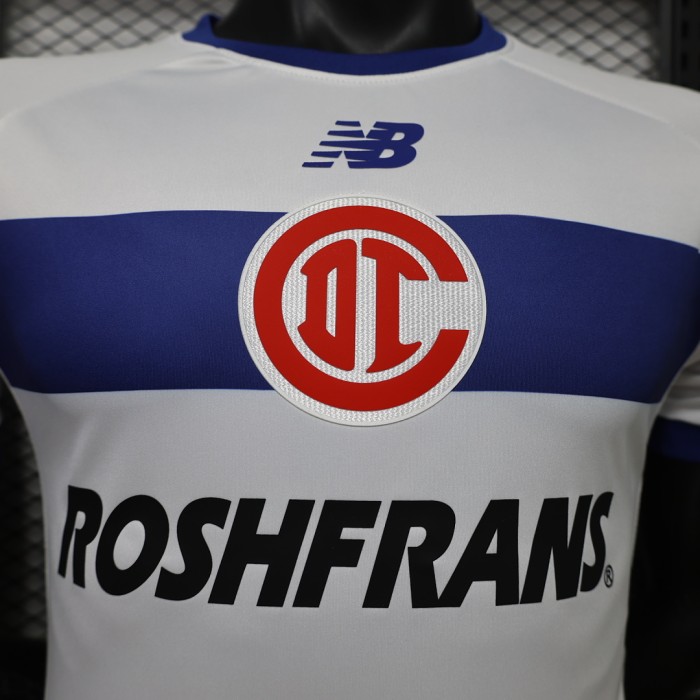 Fan Version 2026-2027 Deportivo Toluca Away White Soccer Jersey Football Shirt