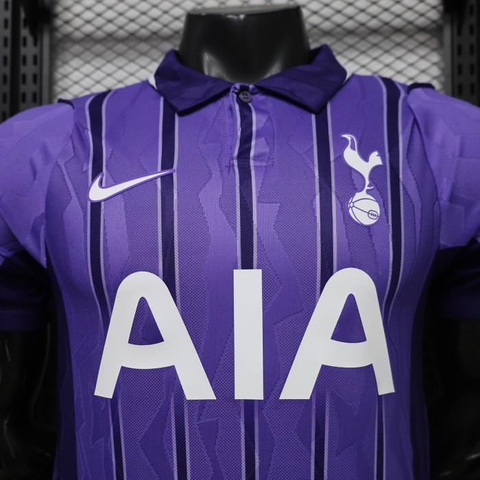 Spurs Shirt Player Version 2026-2027 TOT Third Away Purple Soccer Jersey Football Shirt