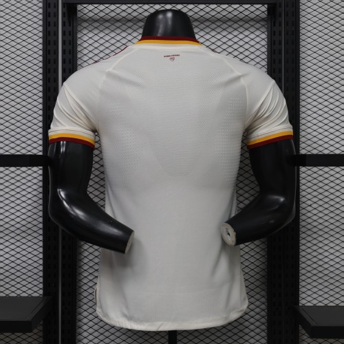 Player Version 2026-2027 As Roma Away Soccer Jersey Football Shirt