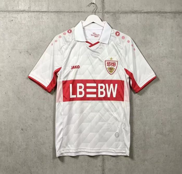 Fans Version 2026-2027 Stuttgart Home Soccer Jersey Football Shirt