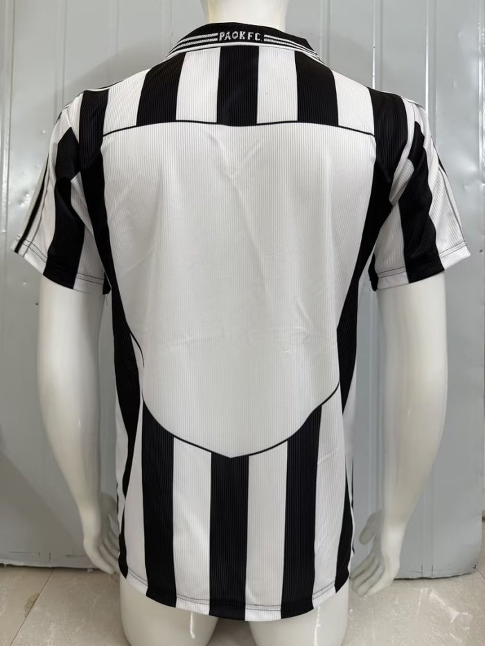 Retro Jersey 1998-1999 PAOK FC Home Soccer Jersey Football Shirt