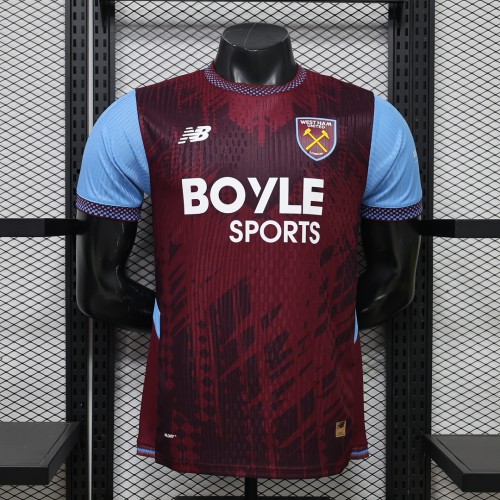 Player Version 2026-2027 West Ham United Home Soccer Jersey Football Shirt