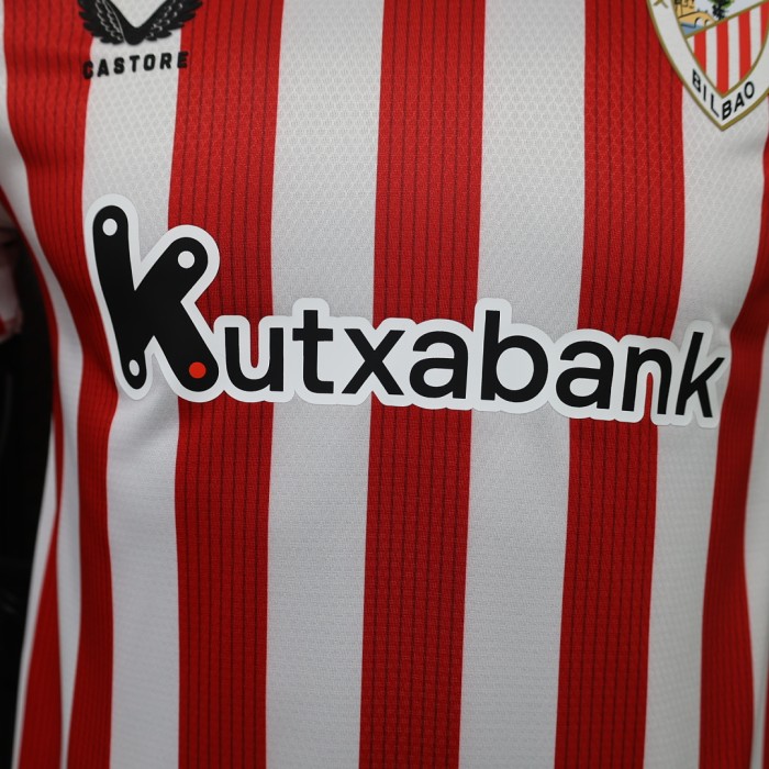 Player Version 2026-2027 Athletic Bilbao Home Soccer Jersey Football Shirt