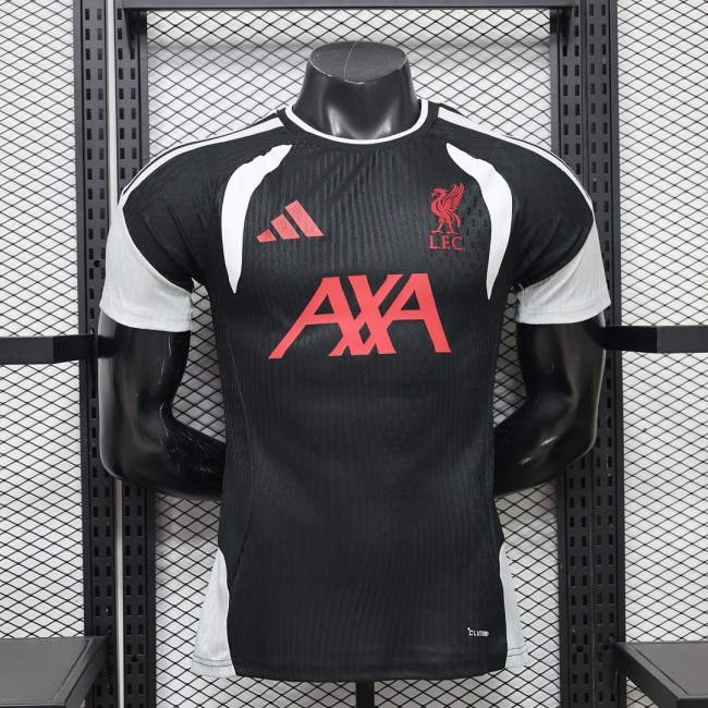Player Version 2026-2027 Liverpool Black Soccer Training Jersey Football Shirt