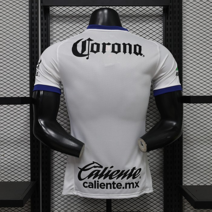Fan Version 2026-2027 Deportivo Toluca Away White Soccer Jersey Football Shirt