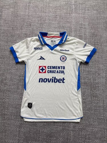 Women 2026-2027 Cruz Azul Away White Soccer Jersey Girl Football Shirt