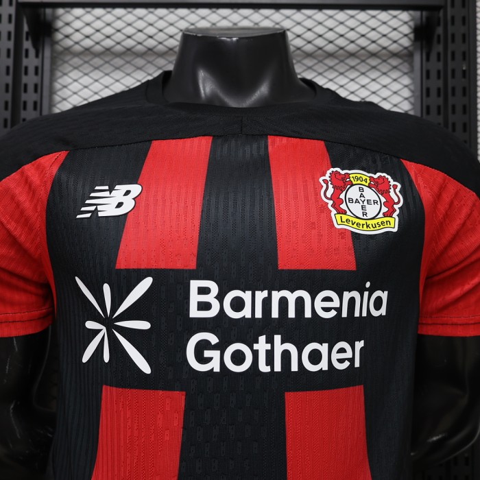 Player Version 2026-2027 Bayer 04 Leverkusen Home Soccer Jersey Football Shirt