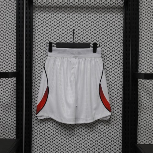 Player Version 2026-2027 Chivas Away White Soccer Shorts Football Shorts