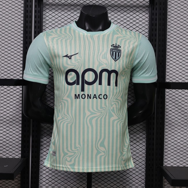 Player Version 206-2027 AS Monaco Third Away Green Soccer Jersey Football Shirt