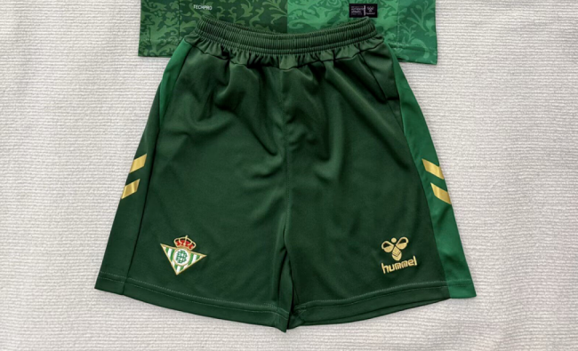 Fan Version 2026-2027 Real Betis Away Green Soccer Shorts Football Shorts