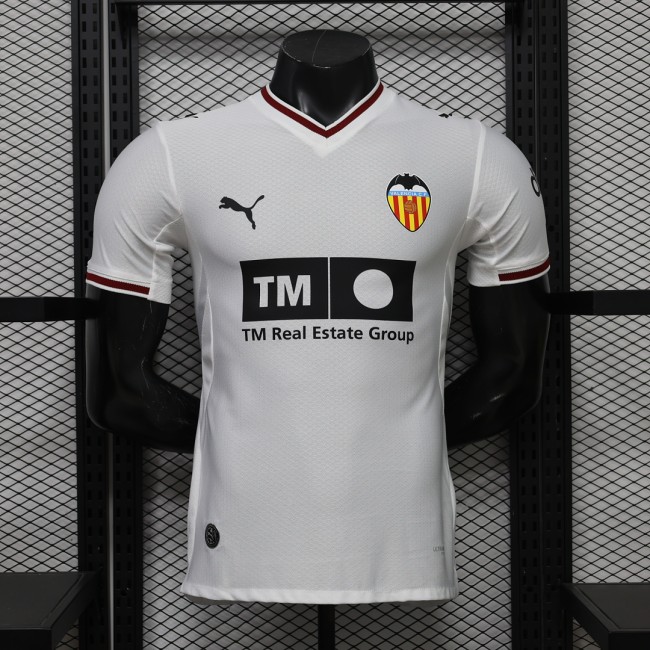 Player Version 2026-2027 Valencia Home Soccer Jersey Football Shirt