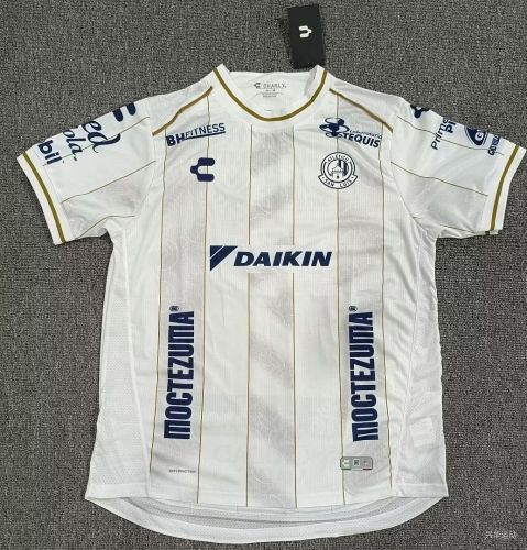 Fan Version 2026-2027 Atletico San Luis Away White Soccer Jersey Atlético San Luis Football Shirt