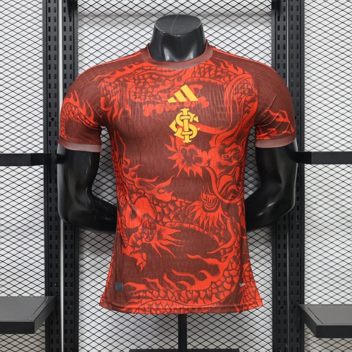 Player Version 2026-2027 Sport Club Internacional Red Soccer Jersey Brasil Internacional Football Shirt