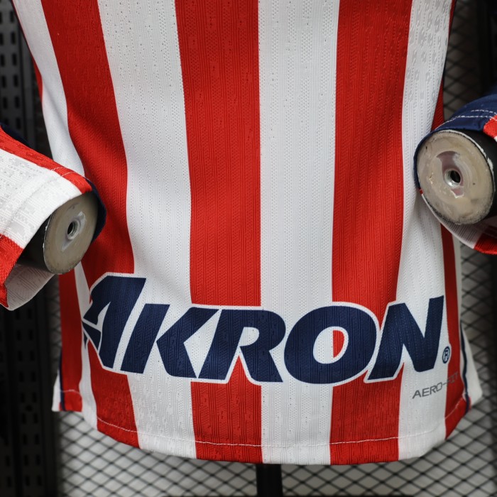 Player Version Long Sleeve 2026-2027 Chivas Home Soccer Jersey Football Shirt