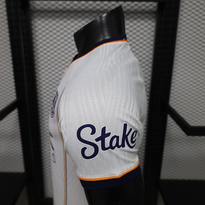 Player Version 2026-2027 Everton Away White Soccer Jersey Football Shirt