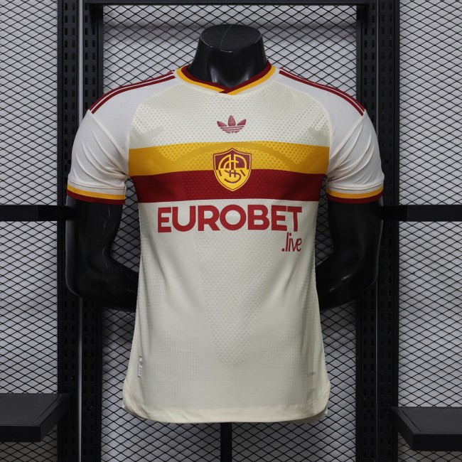 Player Version 2026-2027 As Roma Away Soccer Jersey Football Shirt