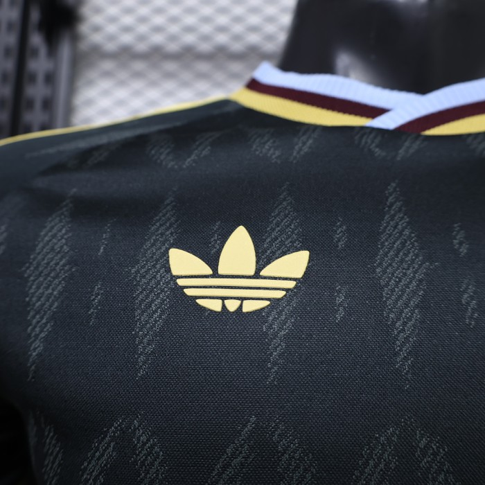 with Sponor Logo Player Version 2026-2027 Aston Villa Away Black Football Shirt Soccer Jersey