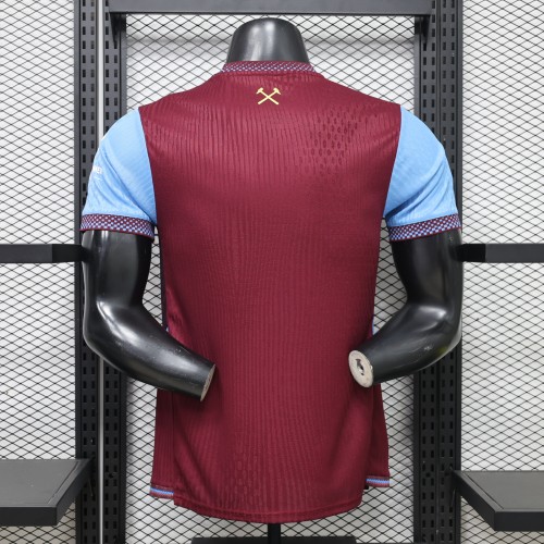 Player Version 2026-2027 West Ham United Home Soccer Jersey Football Shirt