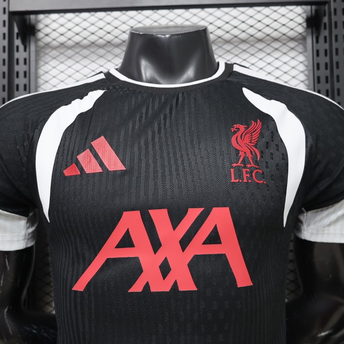 Player Version 2026-2027 Liverpool Black Soccer Training Jersey Football Shirt