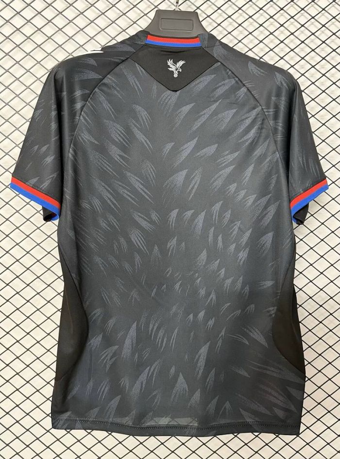 Palace Football Shirt Fan Version 2026-2027 Crystal Palace Away Black Soccer Jersey