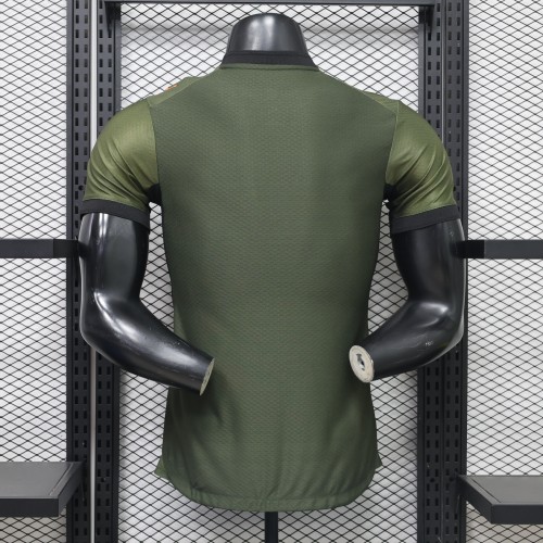 Player Version 2026-2027 Manchester City Fourth Away Dark Green Soccer Jersey Man City Football Shirt