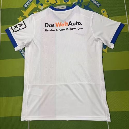 Fan Version 2026-2027 F.C. Alverca Away White Soccer Jersey Football Shirt