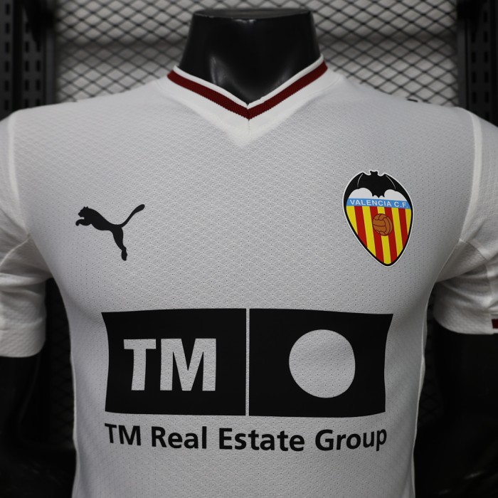Player Version 2026-2027 Valencia Home Soccer Jersey Football Shirt