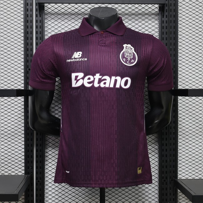 Player Version 2026-2027 Porto Away Soccer Jersey Football Shirt