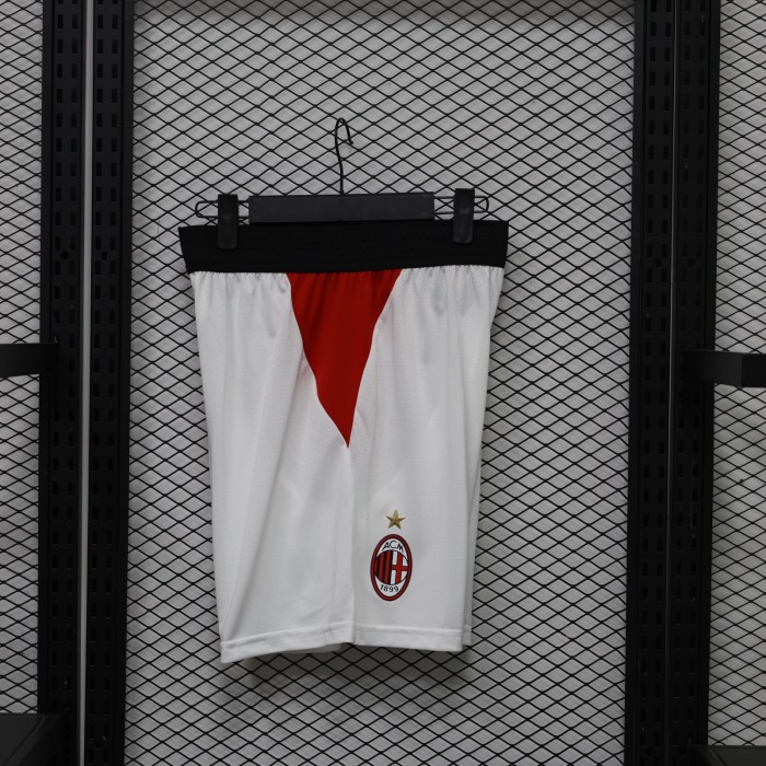 Player Version 2026-2027 Ac Milan Home Soccer Shorts Football Shorts