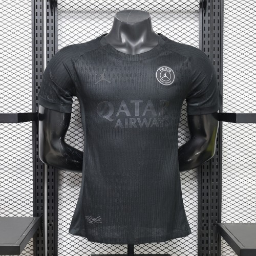 Player Version 2026-2027 PSG Black Special Edition Soccer Jersey Paris Football Maillot