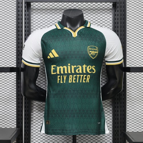 Player Version 2026-2027 Arsenal Green/White Special Edition Soccer Jersey Football Shirt