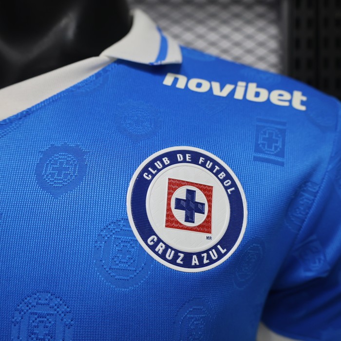 Player Version 2026-2027 Cruz Azul Home Soccer Jersey Football Shirt