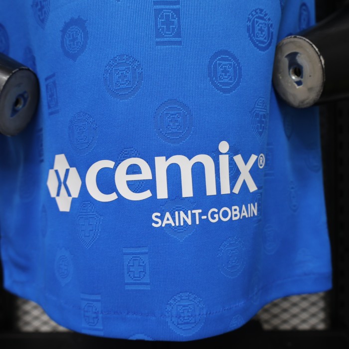 Player Version 2026-2027 Cruz Azul Home Soccer Jersey Football Shirt