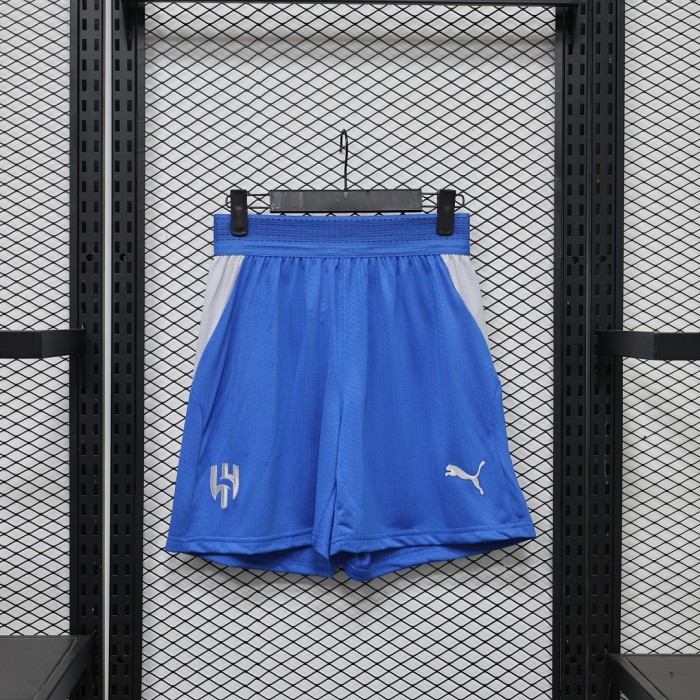 Player Version 2026-2027 AL HILAL Home Soccer Shorts Football Shorts