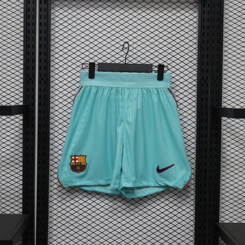Player Version 2026-2027 Barcelona Blue Soccer Shorts Football Shorts