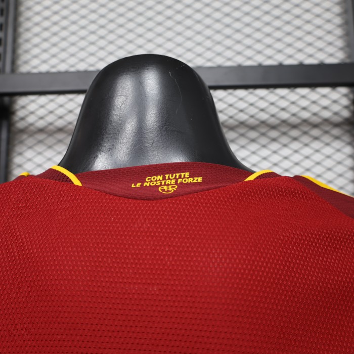 Player Version 2026-2027 As Roma Home Soccer Jersey Football Shirt
