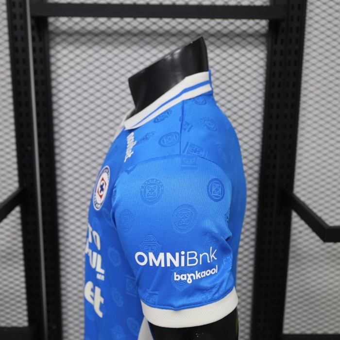 Player Version 2026-2027 Cruz Azul Home Soccer Jersey Football Shirt