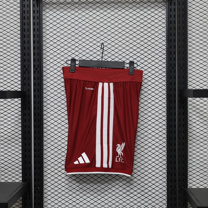 Player Version 2026-2027 Liverpool Red Soccer Shorts Football Shorts
