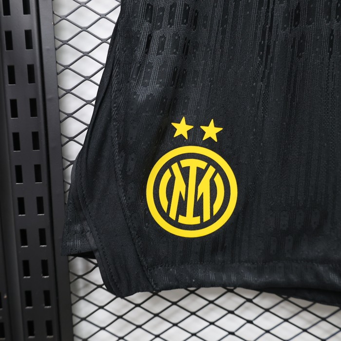 Player Version 2026-2027 Inter Milan Home Soccer Shorts Football Shorts