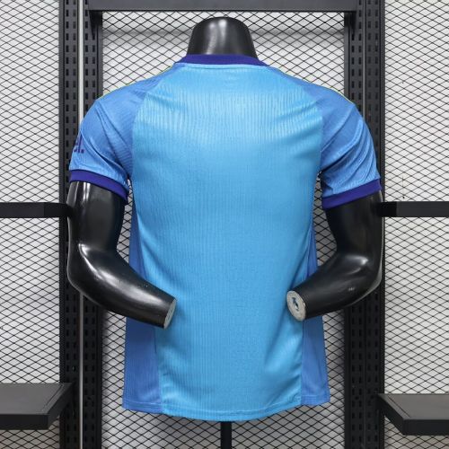 Fan Version 2026-2027 Arsenal Blue Goalkeeper Soccer Jersey Football Shirt