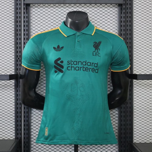 Player Version 2026-2027 Liverpool Green Casual Soccer Jersey Football Shirt