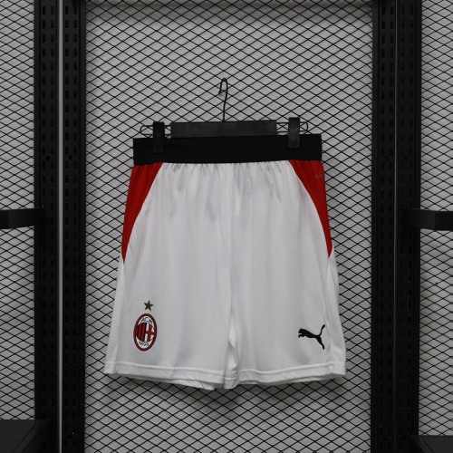 Player Version 2026-2027 Ac Milan Home Soccer Shorts Football Shorts