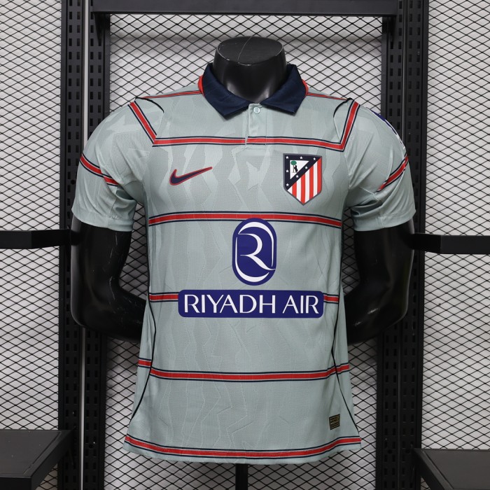 Player Version 2026-2027 Atletico Madrid Third Away Grey Soccer Jersey Atlético Madrid Football Shirt