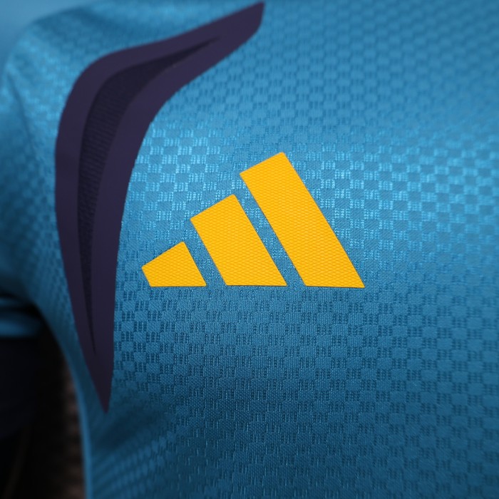 with 2 Stars Player Version 2026 Spain Light Blue Soccer Jersey España Camisetas de Futbol