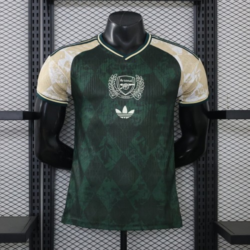 Long Sleeve Player Version 2026-2027 Arsenal Green Special Edition Footbal Shirt Soccer Jersey