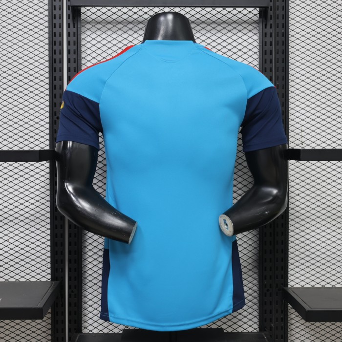 with 2 Stars Player Version 2026 Spain Light Blue Soccer Jersey España Camisetas de Futbol